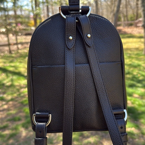 HENRI BENDEL Mini Pebbled Leather Influencer Convertible Iconic Backpack… - Picture 10 of 11